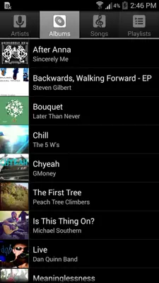 Music Player android App screenshot 2