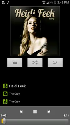 Music Player android App screenshot 4